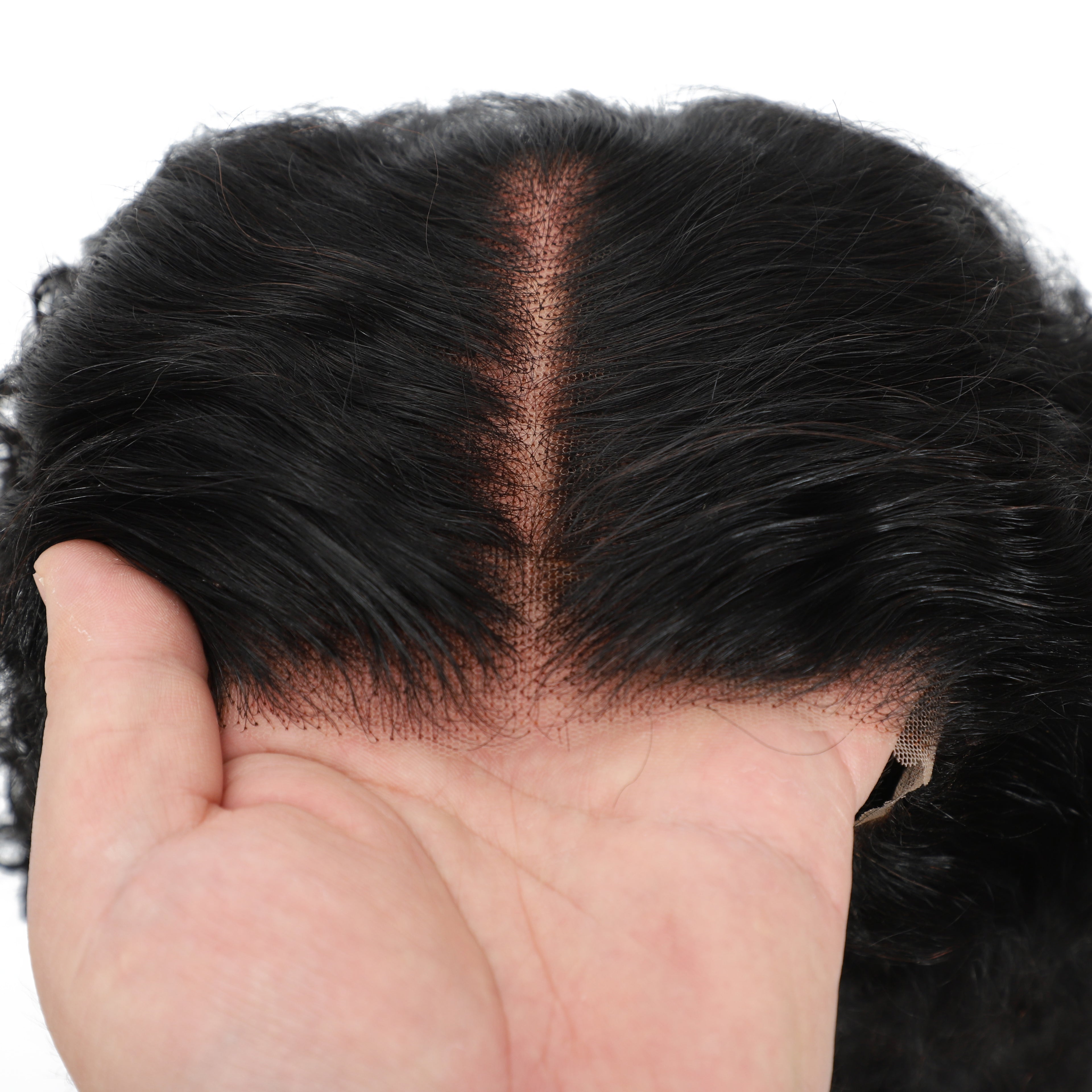 LC LUCXRY HAIR 100% Real Human Hair 250% Full Volume Burmese Curly 13x6 Frontal Glueless HD Lace Wig – Pre-Bleached Knots, Pre-Cut Lace,Natural Hairline